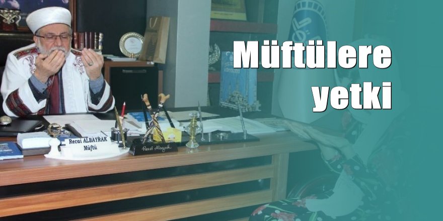 Müftülere nikah kıyma yetkisi Meclis’te