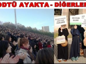 ODTÜ'yü Bakın  AKP'li Kaç Öğrenci Protesto Etti
