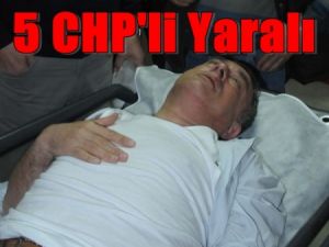 CHP Konvoyu Tır'a Çarptı