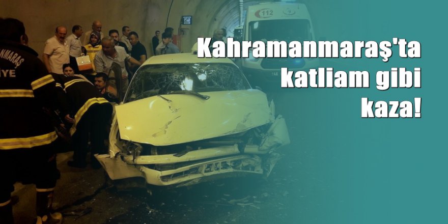 Kahramanmaraş'ta yük treni ile otomobil çarpıştı: Anne ve kızı öldü