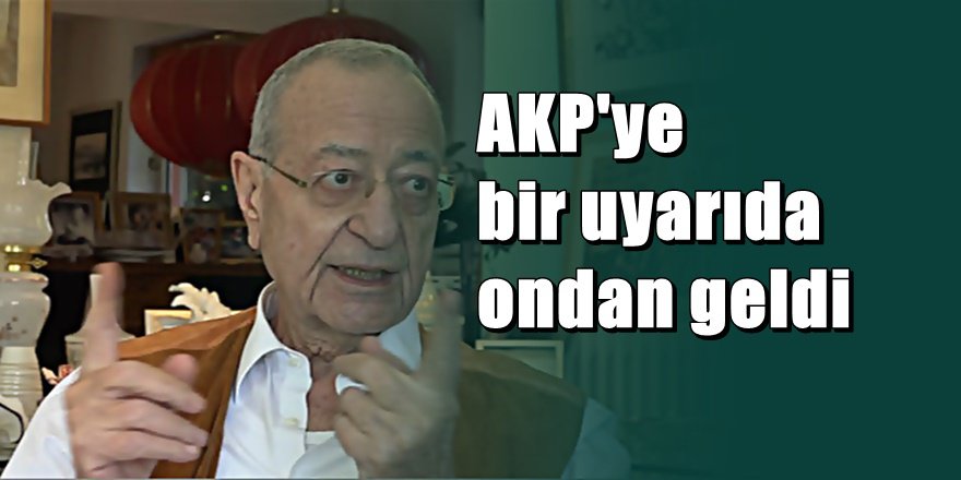 Erdoğan'a yakın ünlü yazardan AKP'ye dağılma uyarısı