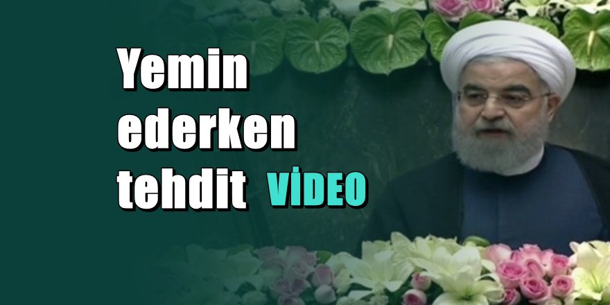 İran Devlet Başkanı Ruhani ABD'yi böyle tehdit etti