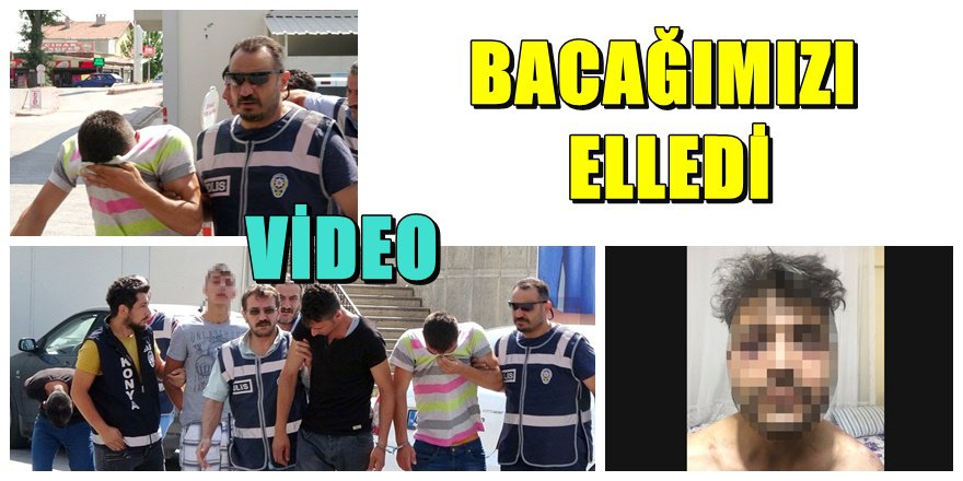 Konya'da çırılçıplak soyup görüntülerini çektiler