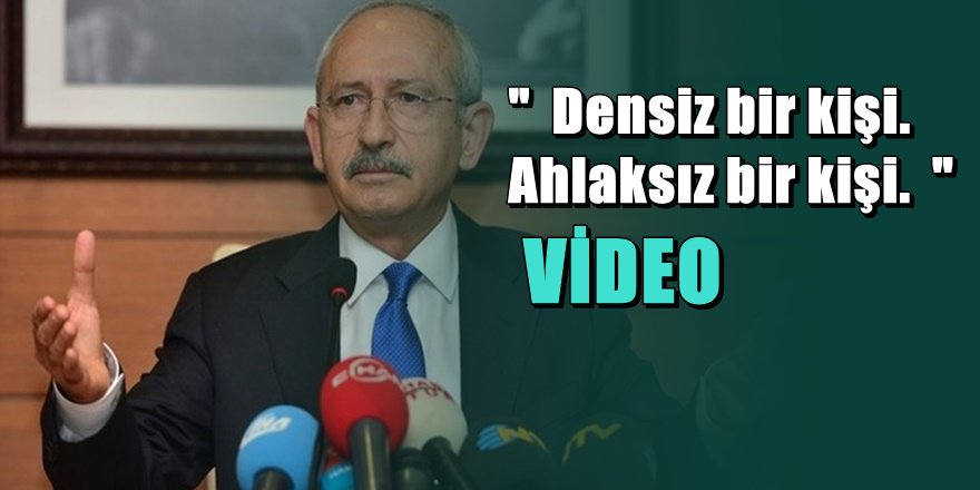 Kılıçdaroğlu'ndan Erdoğan'a sert tepki