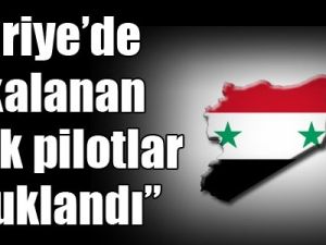 Rusya'nın Sesi: Şam, Türk pilotların tutuklandığını teyit etti