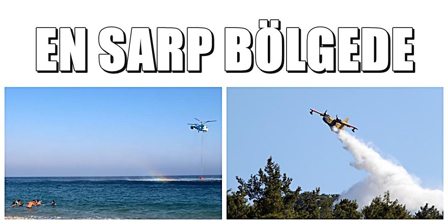 Antalya Kemer'de orman yangını