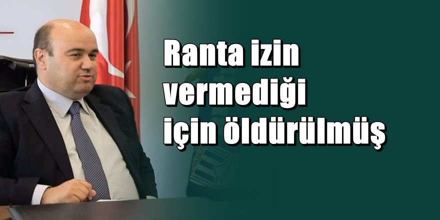 Şişli Belediye Başkan yardımcısı cinayetinde flaş gelişme