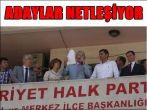 Adaylar Açıklanmaya Başlandı