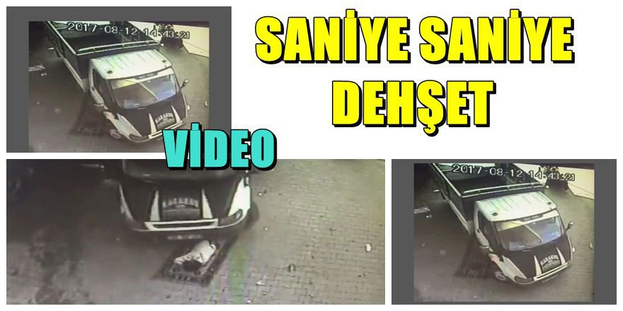 Uyurken üzerinden böyle kamyonet geçti