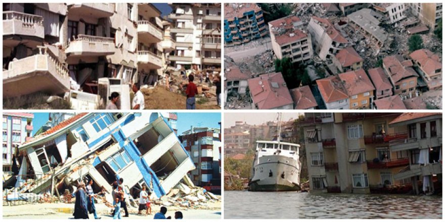 17 Ağustos deprem arşivinden dehşet fotoğrafları