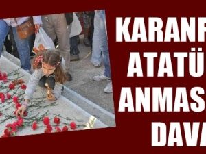 Atatürk anmasına dava