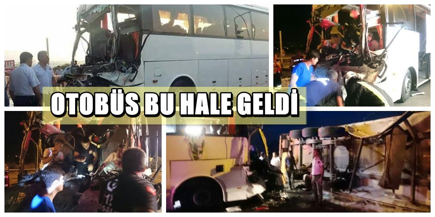 Antalya'da feci kaza; 1 Ölü 11 yaralı