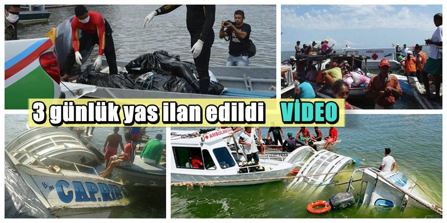 Brezilya'da facia ; 22 ölü yüze yakın kayıp