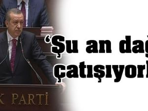 Erdoğan: 'Şu an dağda çatışıyorlar'