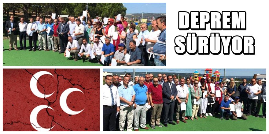 MHP Çanakkale'de deprem