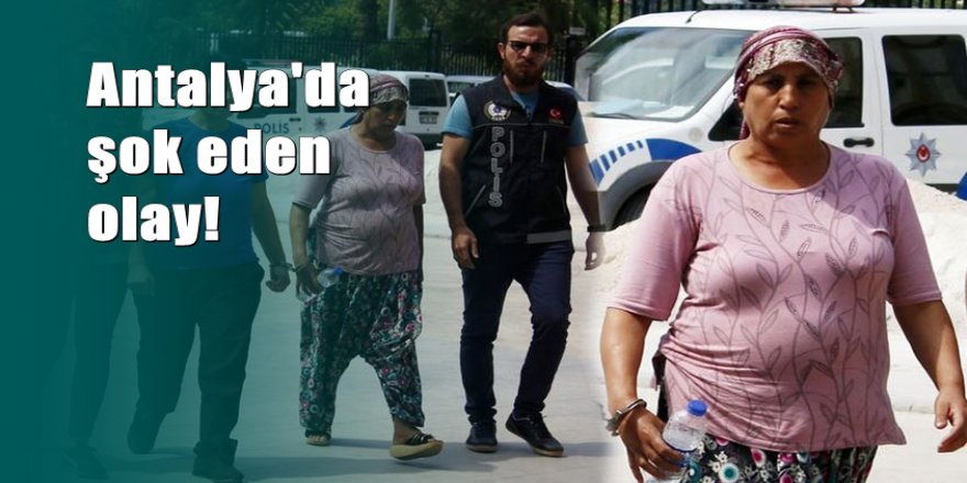 Kanserden kaybettiği göğsünün yerine uyuşturucu sakladı