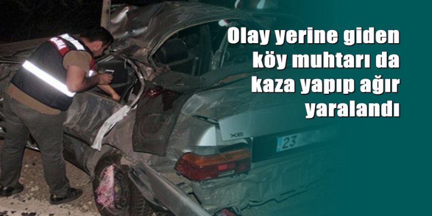 Elazığ'da feci kaza: 2 ölü, 2 ağır yaralı