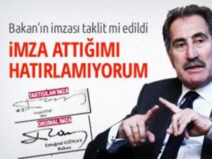 Bakanlık'ta Sahte İmza Skandalı