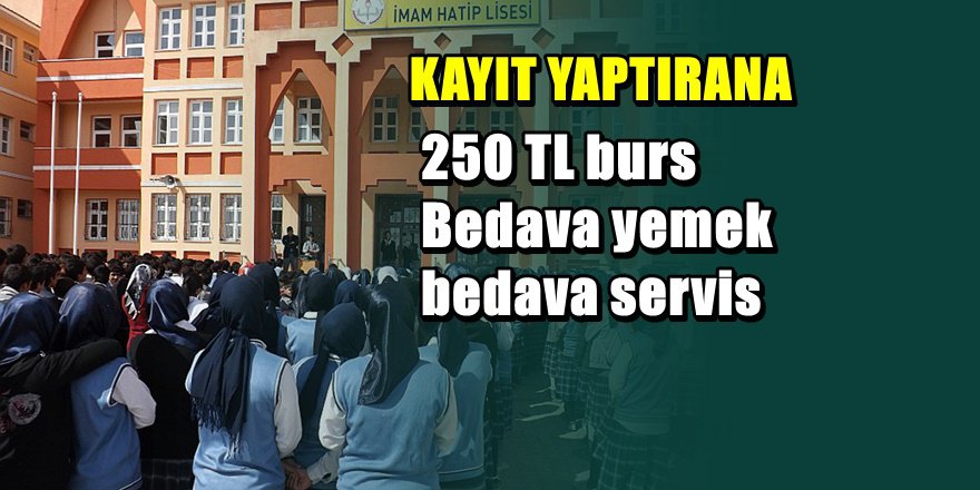 İmam Hatip bursu skandalına tepki yağıyor