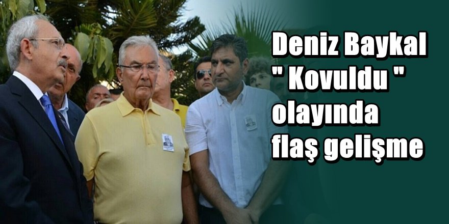 Aykut Erdoğdu'dan önemli ' Deniz Baykal ' açıklaması