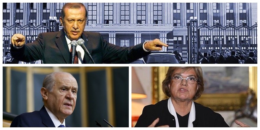 Sarayda Bahçeli ve Çiller projesi