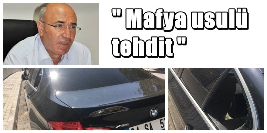 CHP Milletvekilinin aracına saldırı