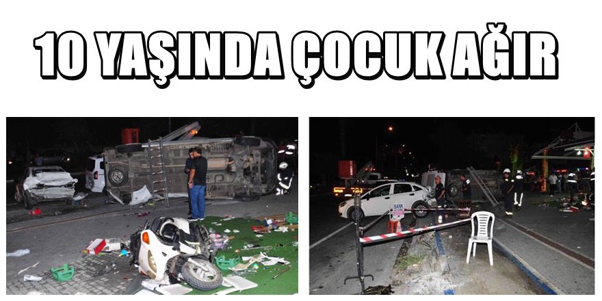 Antalya'da kargo aracı faciası; 1 Ağır 6 yaralı