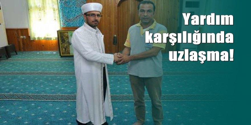 Camiye halı bağışladı yargılanmaktan kurtuldu