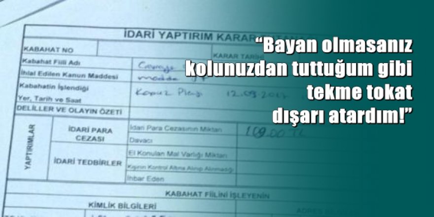 Plajda bira içen kadınlara gözaltı