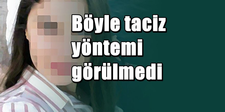 İstanbul'da genç hemşireye sebzeli taciz