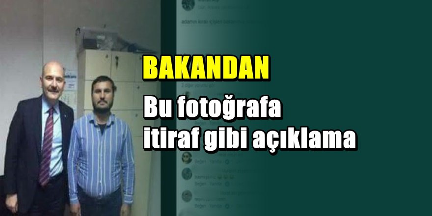 Bakan'dan Mezar saldırganı ile fotoğrafa ' Belden Aşağı ' açıklama