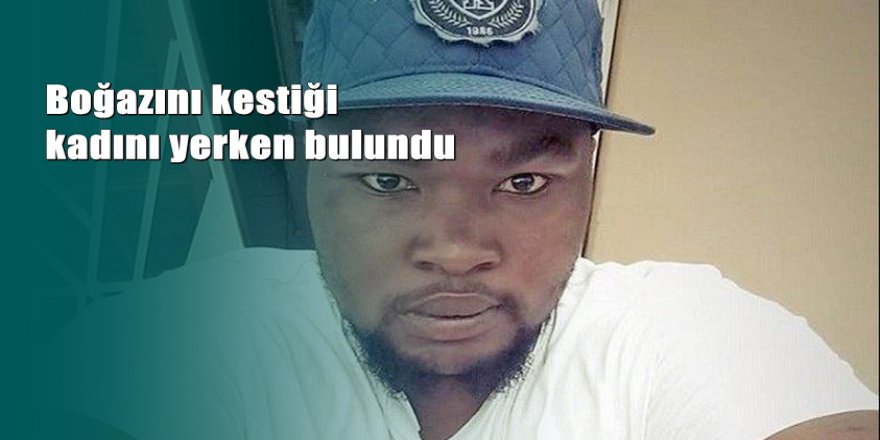 Öldürdüğü kadını yerken bulundu