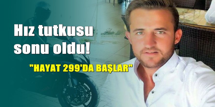 Antalya'da feci motosiklet kazası; 1 Ölü