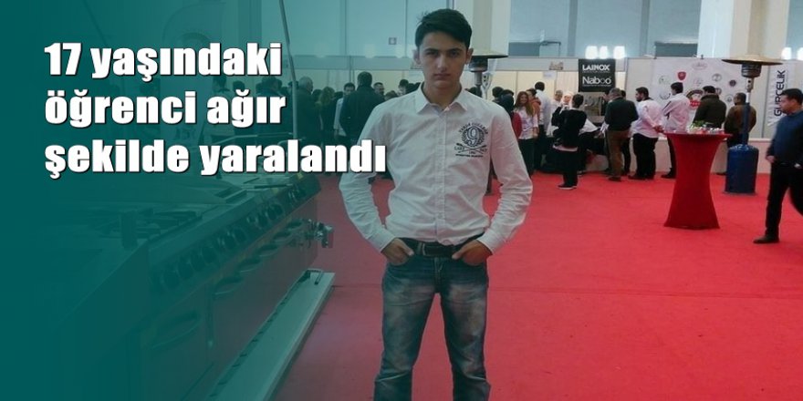 Stajyer öğrenci kaynar kazana düştü