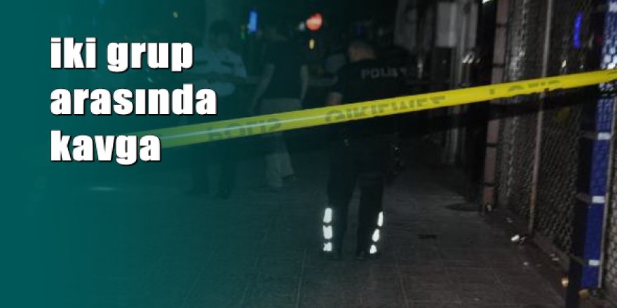 Kafeteryada silahlı kavga: 1 ölü, 1 yaralı