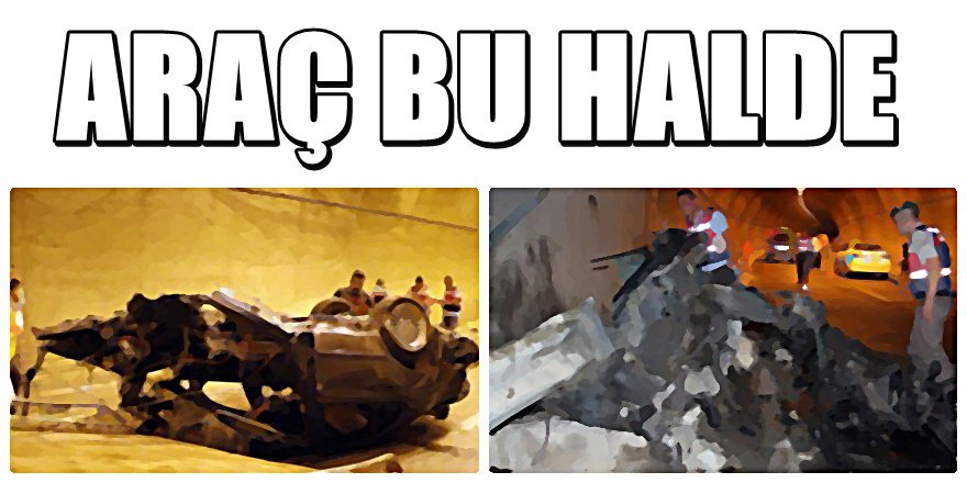 Antalya'da feci kaza; 2 Ölü 1 Ağır yaralı