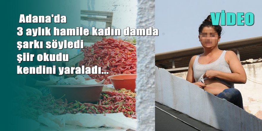 Adana'da salça yapıp, şarkılı şiirli intihar izlediler