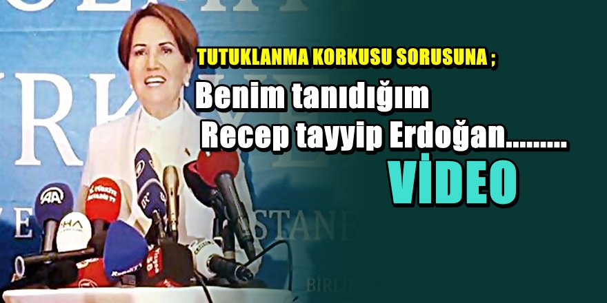Meral Akşener'den Erdoğan'a ağır gönderme
