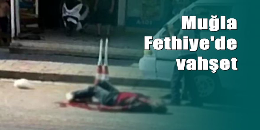 Eşiyle konuşurken gördüğü adamı bıçaklayarak öldürdü