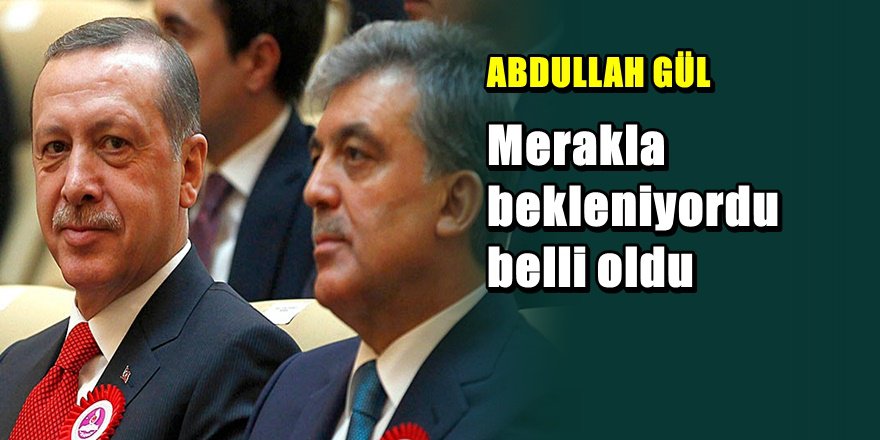 Abdullah Gül'den AKP'ye yine ' Hayır ' dedi