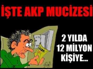 İşte AKP'nin ekonomisi; 12 milyon kişi icralık