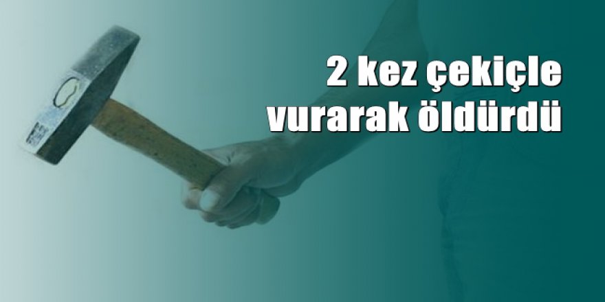 90 yaşındaki adam, 50 yıllık karısını başına çekiçle vurarak öldürdü