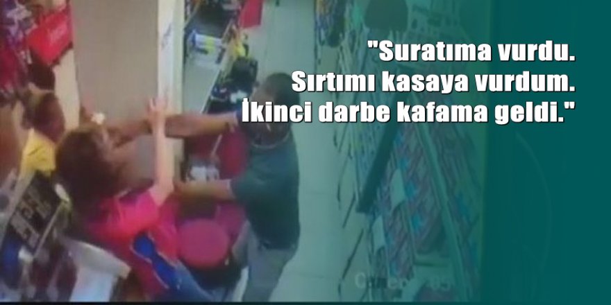 Antalya'daki markette saldırıya uğrayan kasiyer o anları anlattı