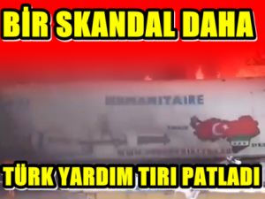 Flash Haber; Sınırda Ambulans Taşıyan Tır Patladı