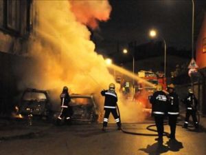 Güngören'de yangın