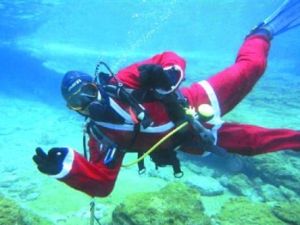 Noel baba Dalış Yaparsa