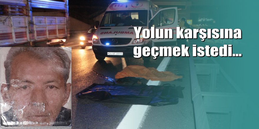 Esenler TEM Bağlantı yolunda feci ölüm