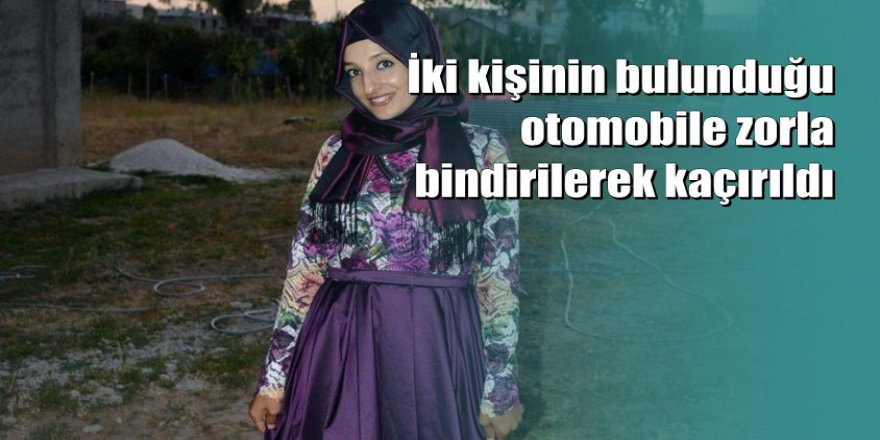 Van'da üniversite öğrencisi minibüs durağında kaçırıldı