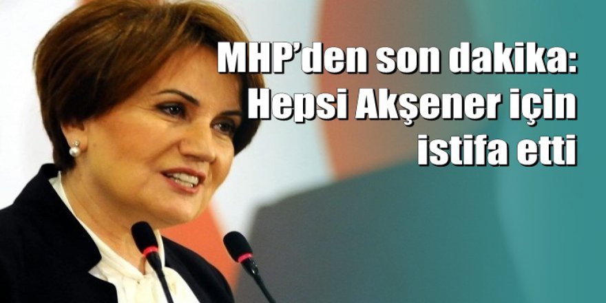 Kastamonu Küre'de MHP'den 100 istifa