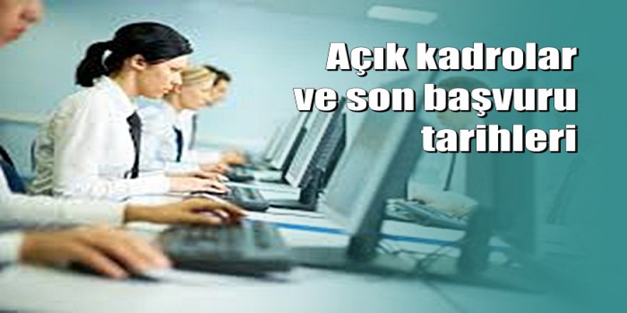 40 kuruma memur alınacak